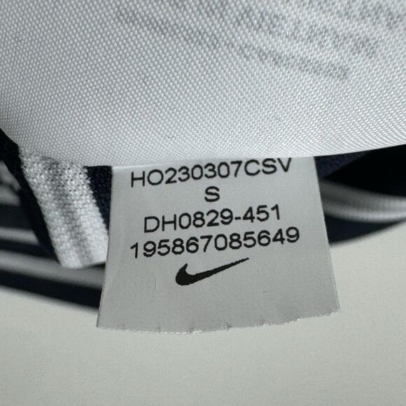 Nike Dri-FIT Victory Striped Golf Polo Men’s Size Small Obsidian Blue DH0829-451 - Picture 6 of 7